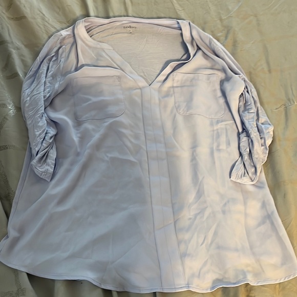 Light Blue Blouse - Picture 1 of 3